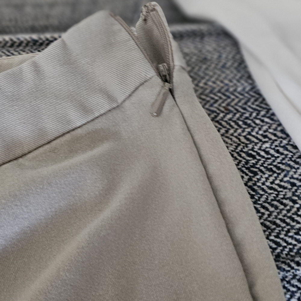 Chico's Cream High-Rise Pants